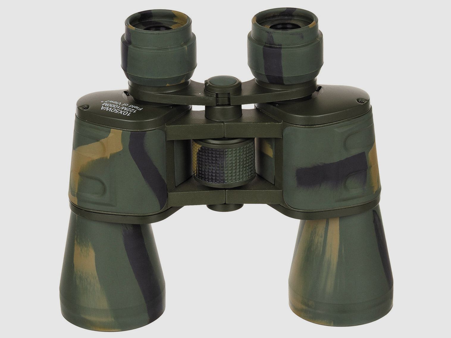 Binoculars, foldable, 10 x 50, woodland, ruby lens