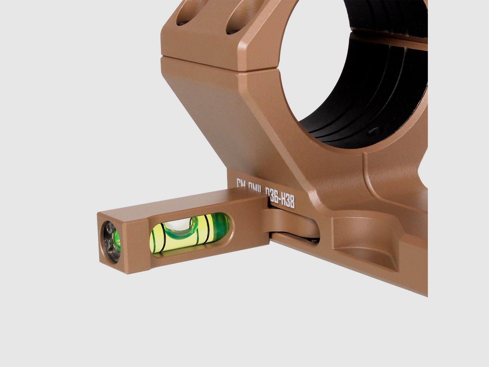 Zero Compromise Cantilever Mount 0 MIL Flat Dark Earth (FDE), image 3 of 3