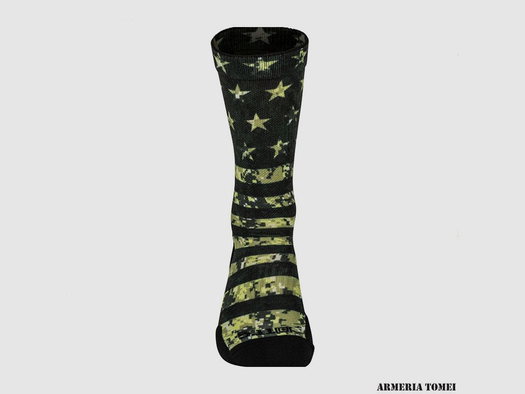 CALZE – 5.11 – SOCK & AWE CREW AMERICAN FLAG, Bild 2 von 2