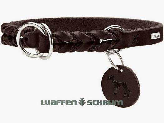 Hunter Dressurhalsung Solid Education aus Leder