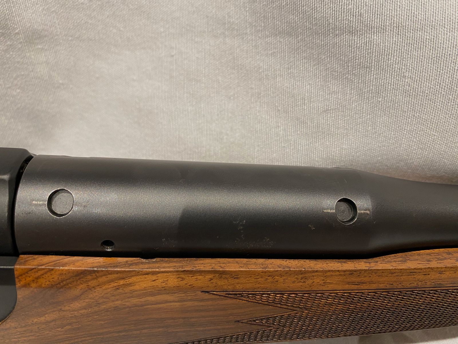 Blaser R8 Standard Holz mit Blaser Sattelmontage für Swarovski (Innenschiene)