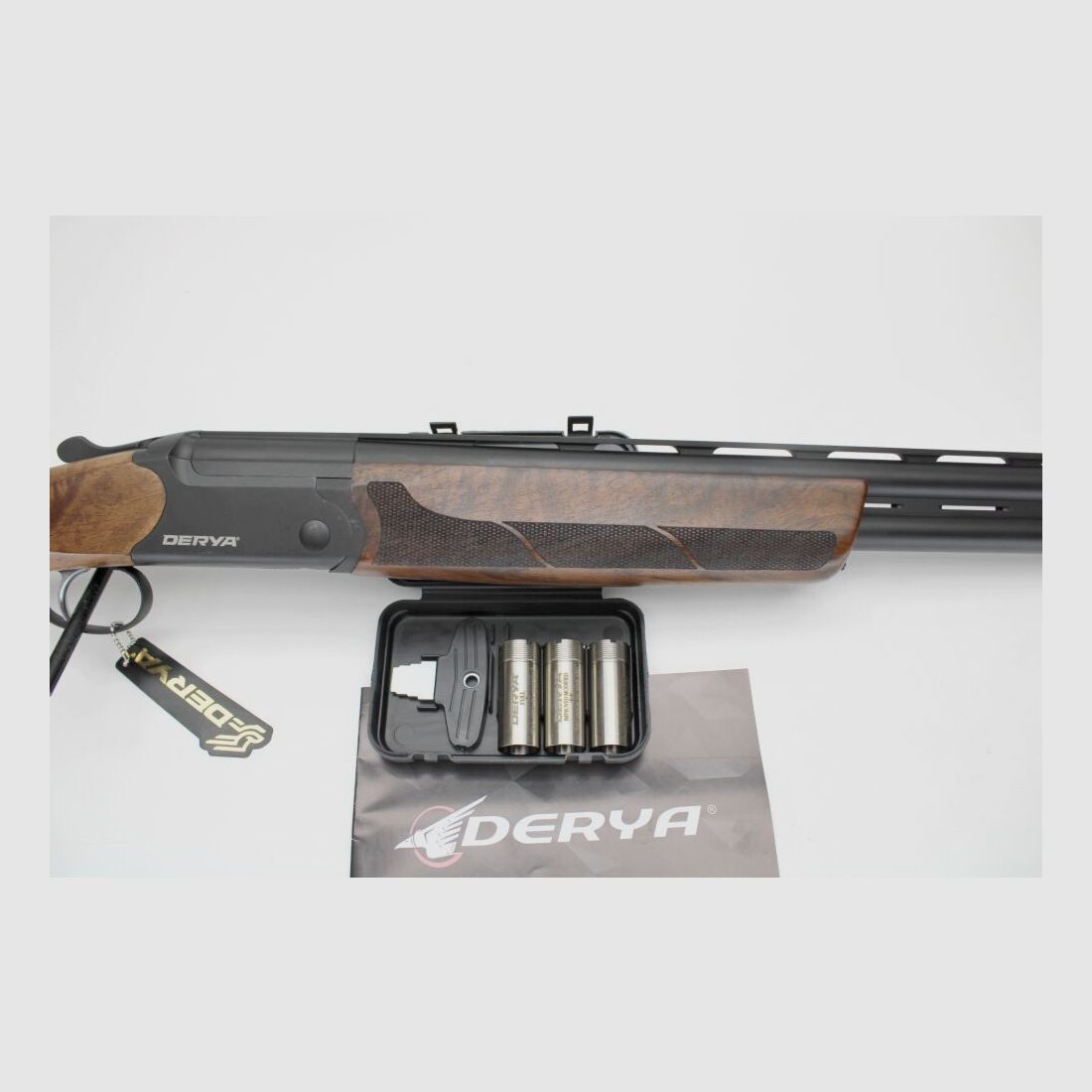 BDF DERYA MR-100 black mit Stahlschrotbeschuss 5x Wechselchokes selektive L 12/76