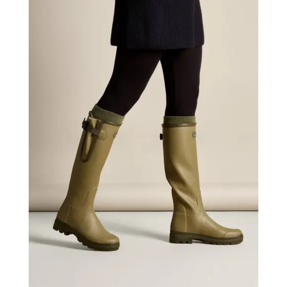 Bottes Vierzon Damen Le Chameau Jersey gefüttert Grün Vierzon, Bild 13 von 16