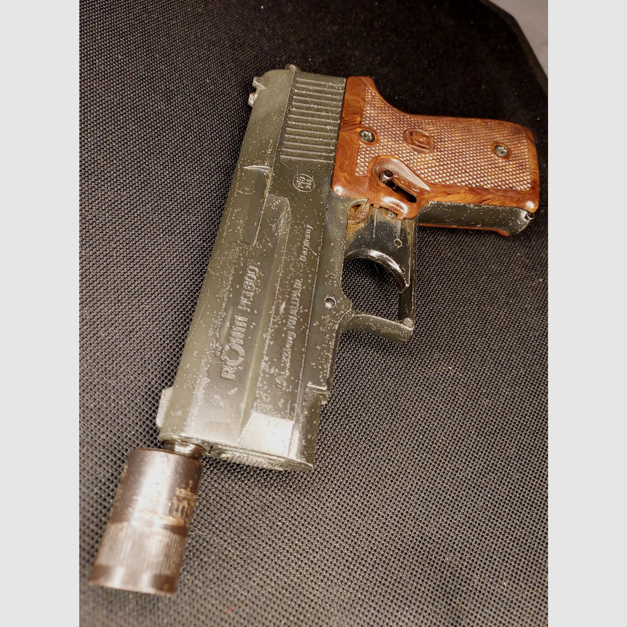 Röhm RG600 Schreckschusspistole .22 l / 6 mm Flobert (PTB 327) RG 600 SELTEN!