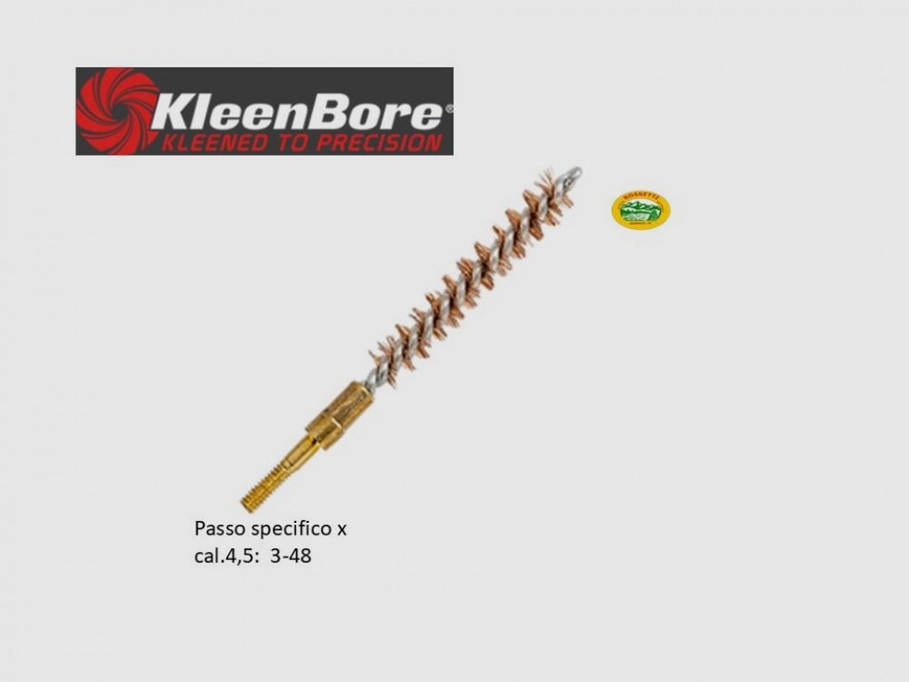 KLEEN BORE Reinigungsbürste Kal. 4,5 - 177 aus Bronze