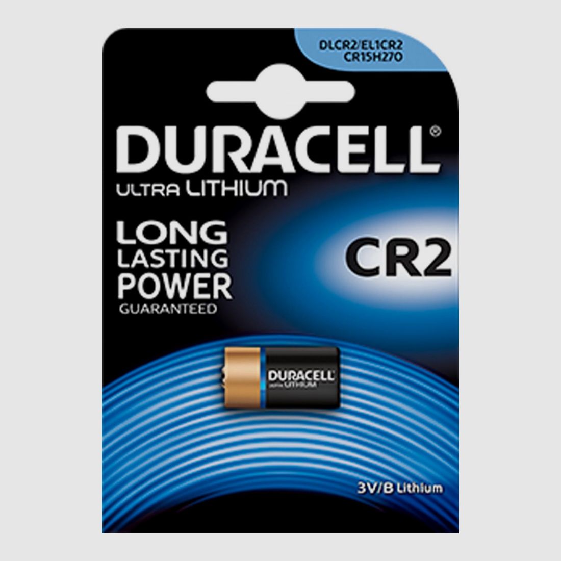 Lithium-Batterie CR2 3 Volt - Duracell, Bild 2 von 3