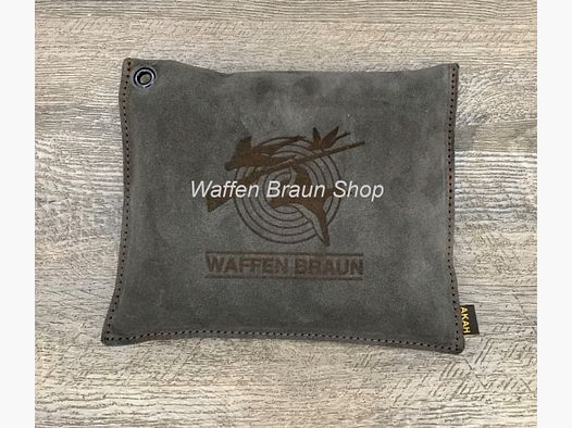 Gewehrauflage Velourleder braun "Waffen Braun"