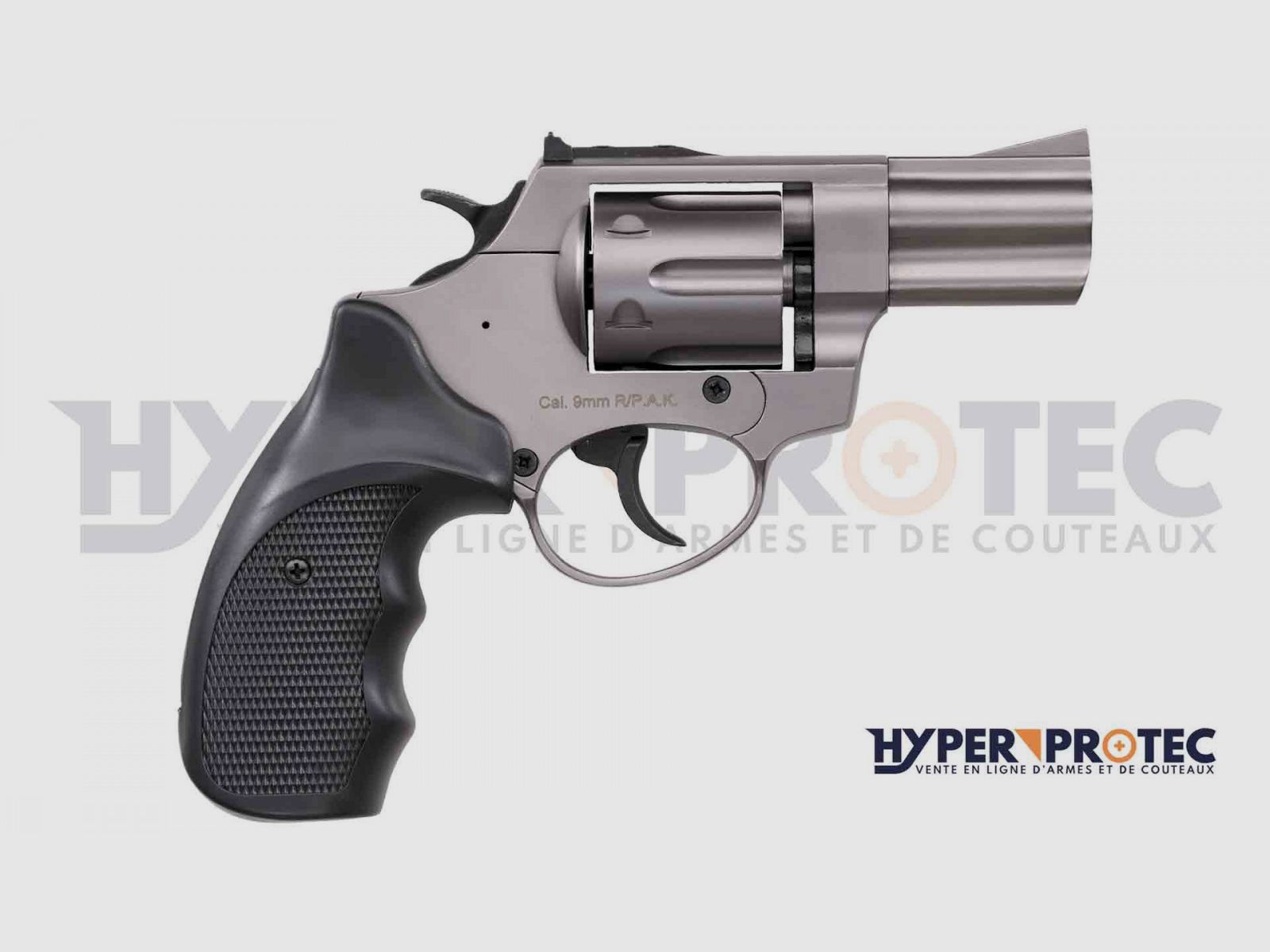 Ekol Viper 2,5" Gris - 9 mm- Revolver Alarme, image 2 sur 6