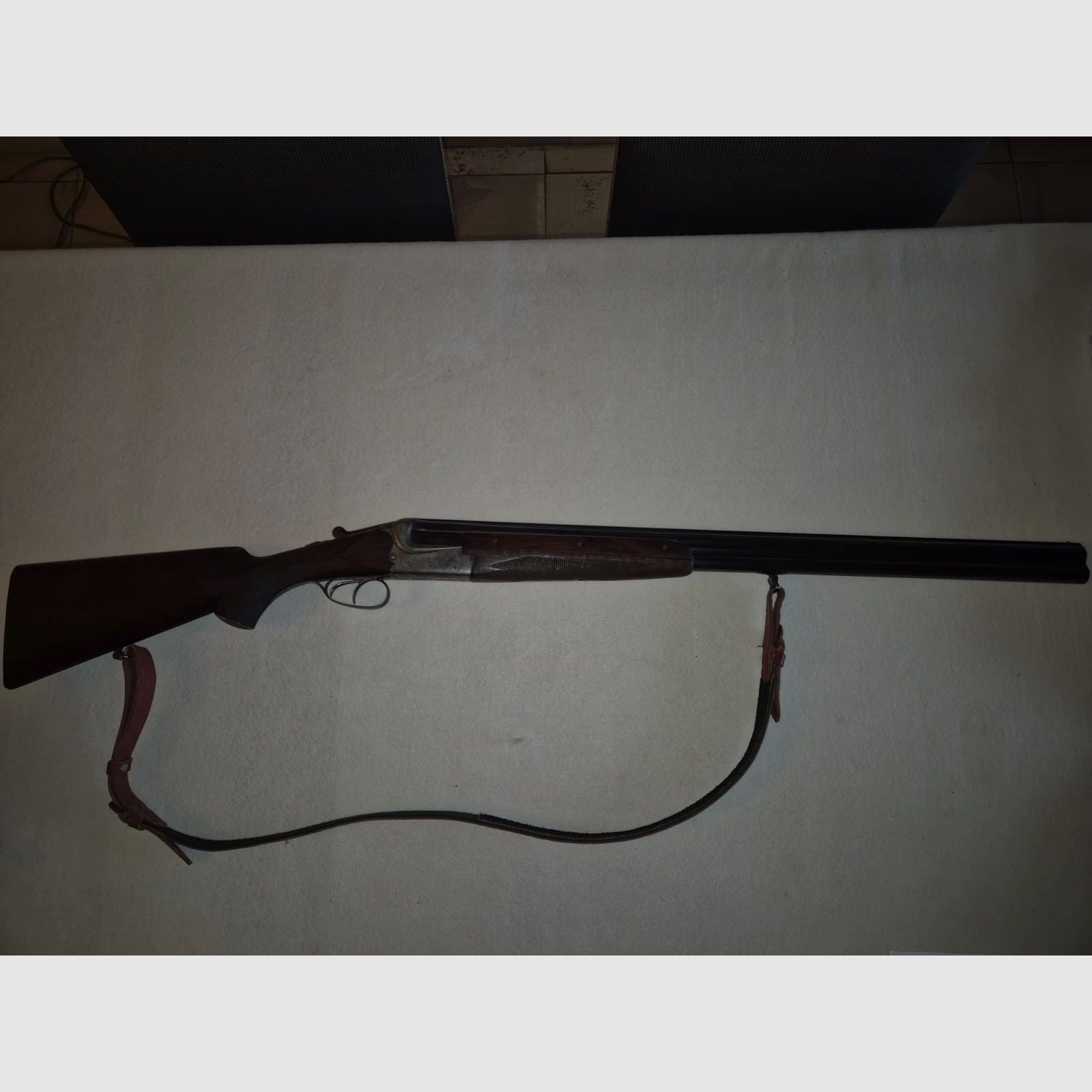 double-barrel shotgun