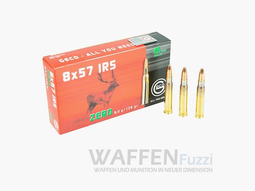 Geco Zero Kaliber 8x57IRS Jachtmunitie 139gr