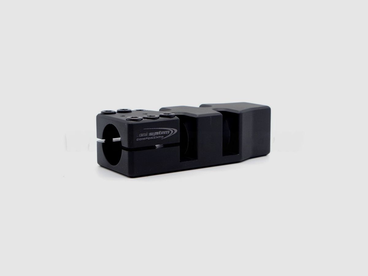 TONI SYSTEM V4N Muzzle Brake, Color: Red, Diameter: 21,1 mm, image 1 sur 3
