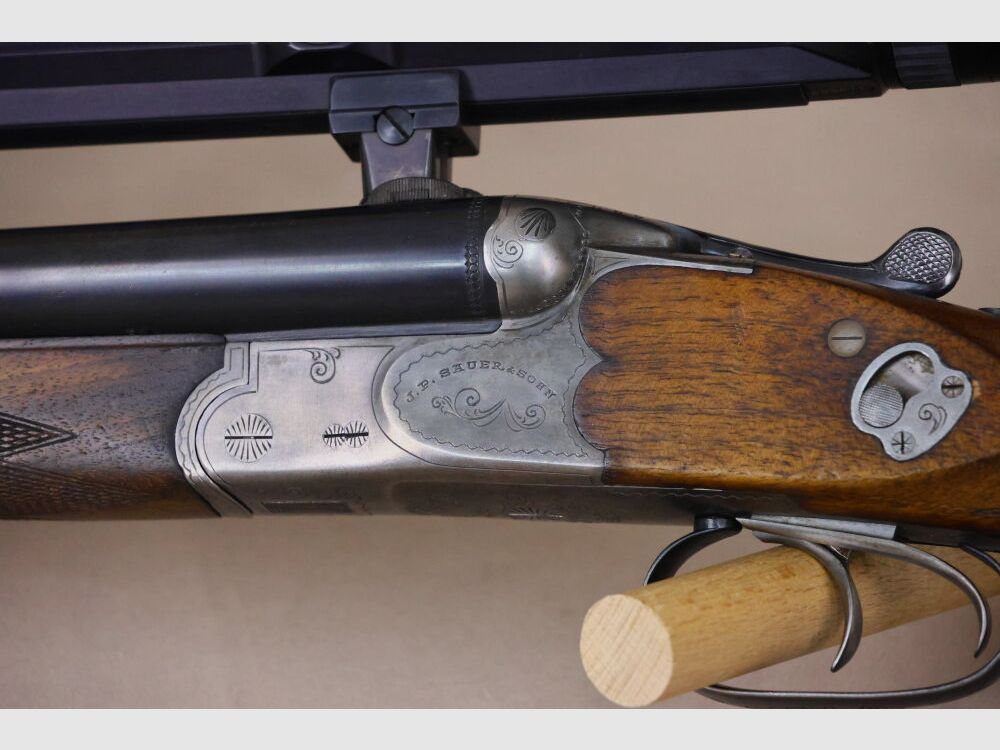 Sauer & Sohn Drilling // mit mündungslangem EL in .22 Hornet! // ZEISS Diavari ZM