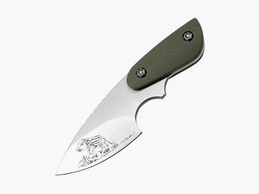 PUMA IP wild boar piglet, G10 green, Neck-Knife