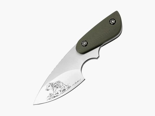 PUMA IP wild boar piglet, G10 green, Neck-Knife