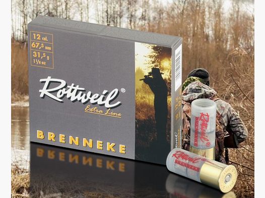 PATRONEN ROTTWEIL BRENNEKE CLASSIC Kal. 12/70MM SLUG 10STK