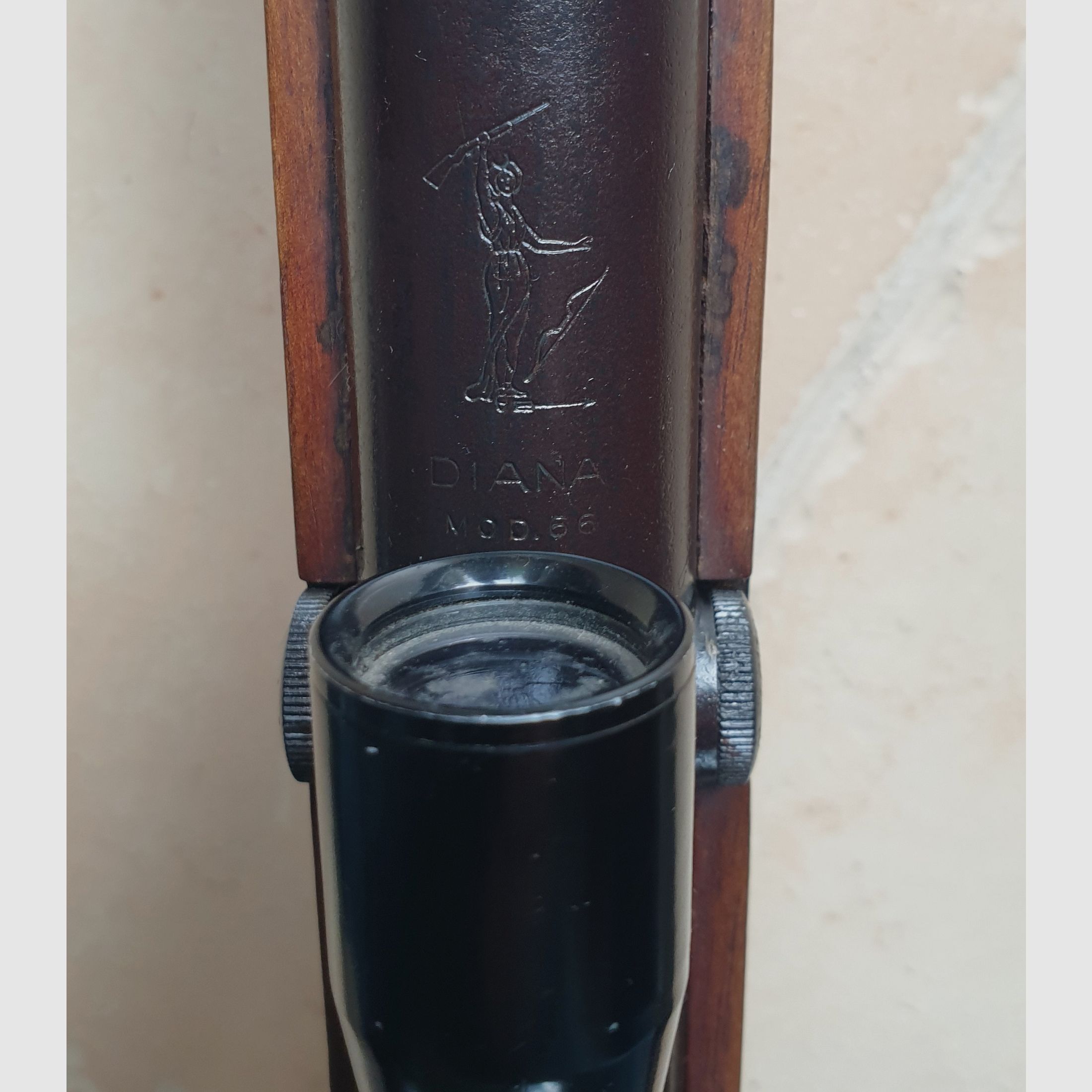 Diana 66 Sportgewehr /Matchgewehr / Luftgewehr  Druckluftgewehr Einzellader Diabolo 4,5 mm