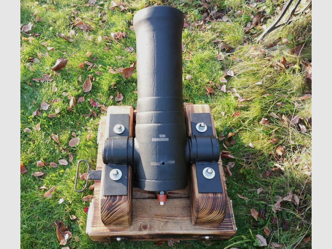 Fa.Horka Großer Schwenk-Böller Unikat Neu 90mm SB90