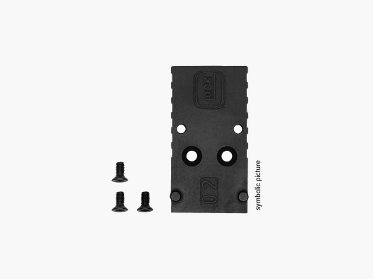 Adapterplatten für Glock MOS System 25,5 mm