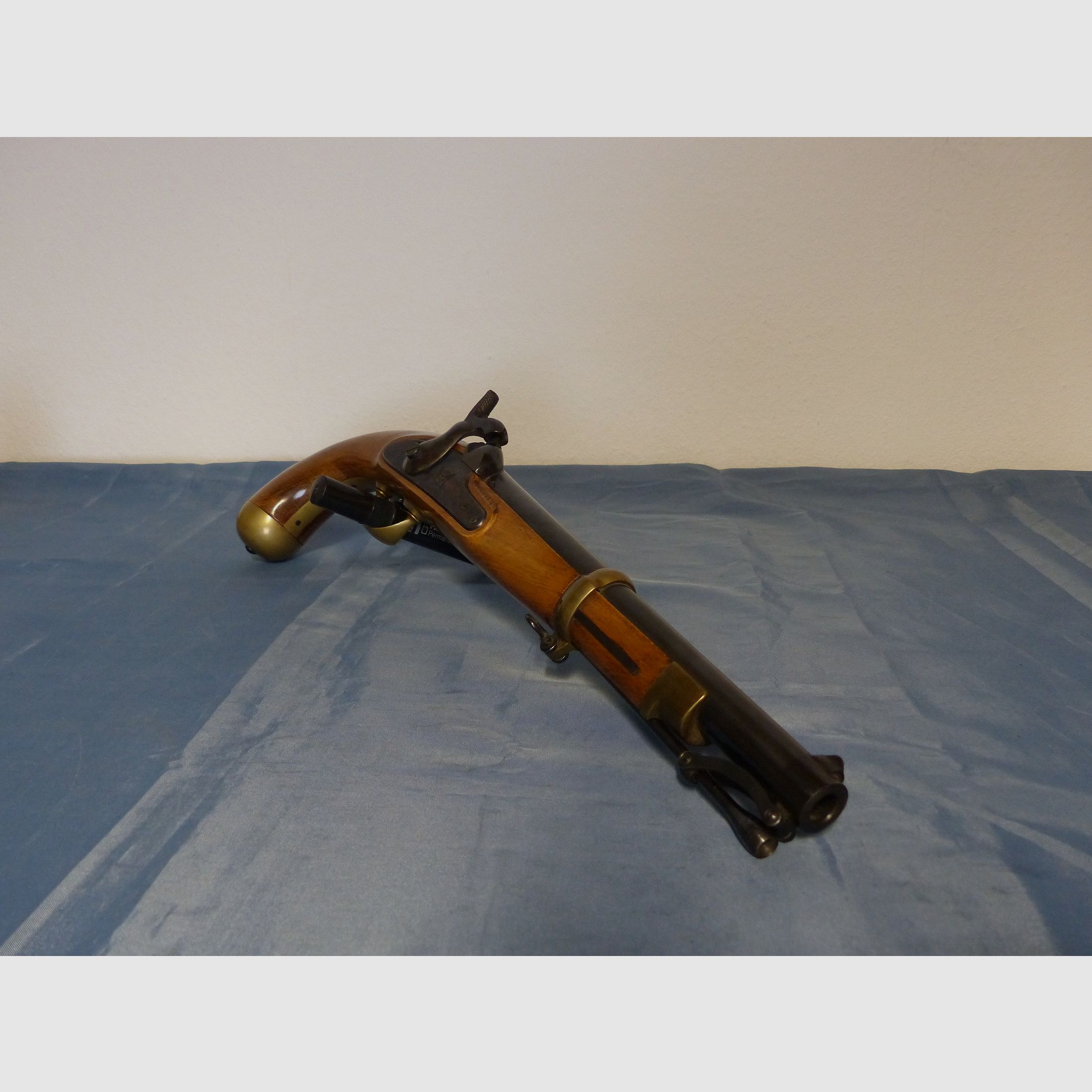 Navy Arms 1855 Dragoon Carbine Vorderlader Pistole mit Anschlagschaft von Antonio Zoli Cal. .45 vintage