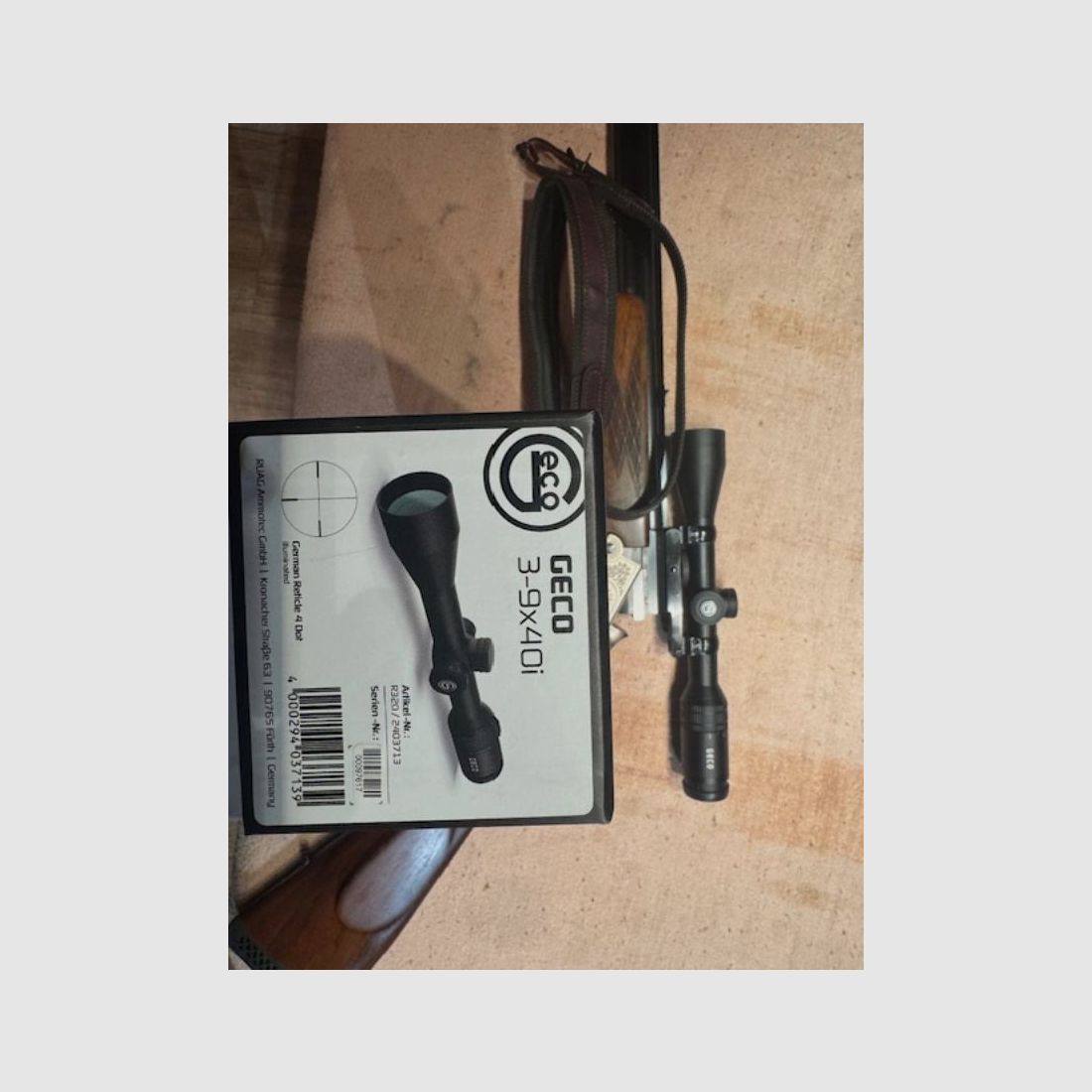 Blaser Bockbüchsflinte 7x57R + 16/70 im Bestzustand mit GECO 3-9x40i