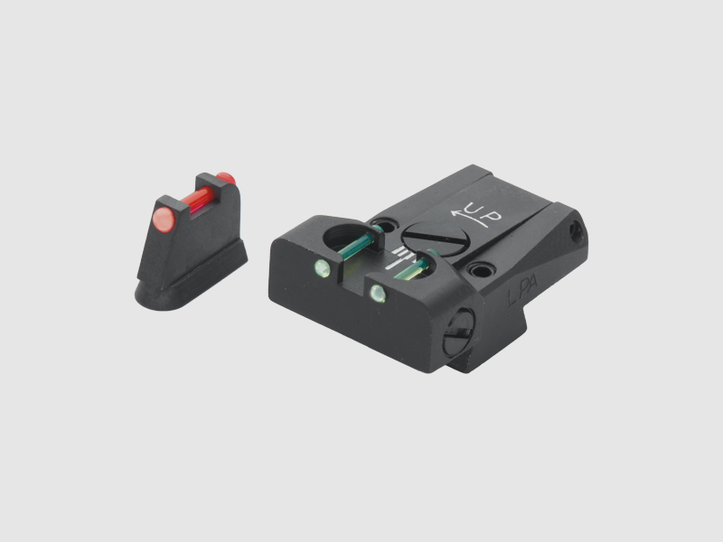 LPA Fiber-Optic Rear Sight & Front Sight Kit CZ 75 / 85