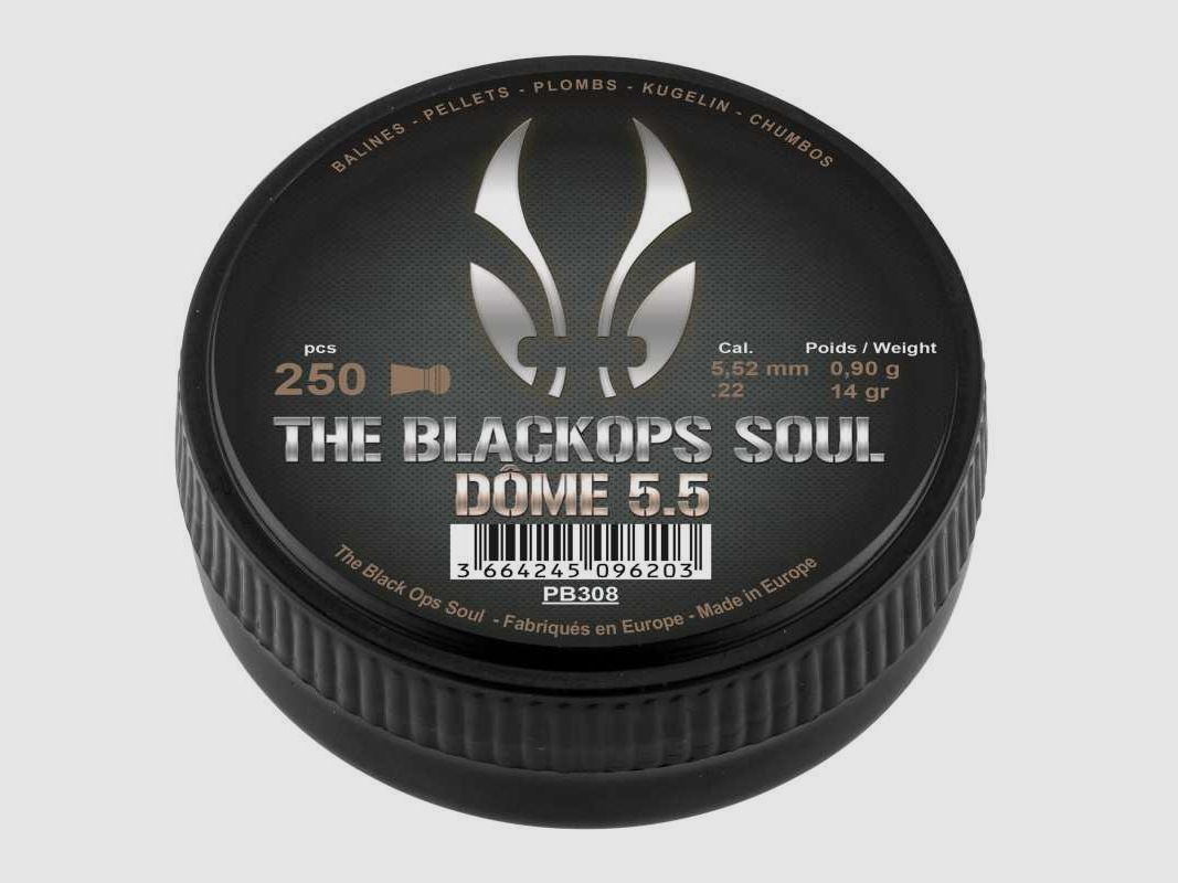 Pellets The Black Ops Soul DOME Cal. 5.5 - Cal. 5.5 mm, image 2 of 2