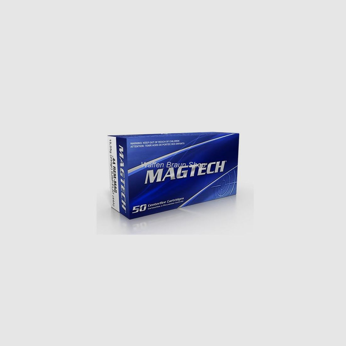 Magtech.44RM SJSP-FL 240GRS A50#44A