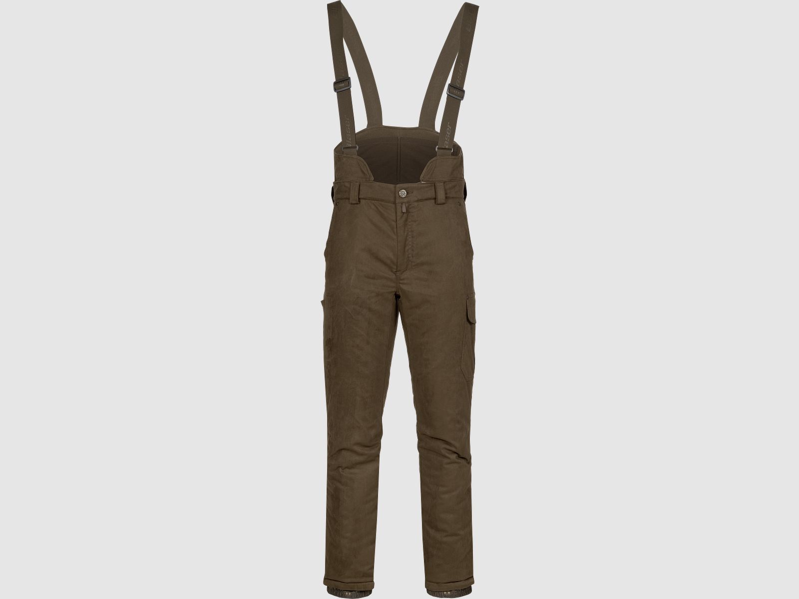 Men's Matti Bib Pants Dark Brown Dark Brown 56