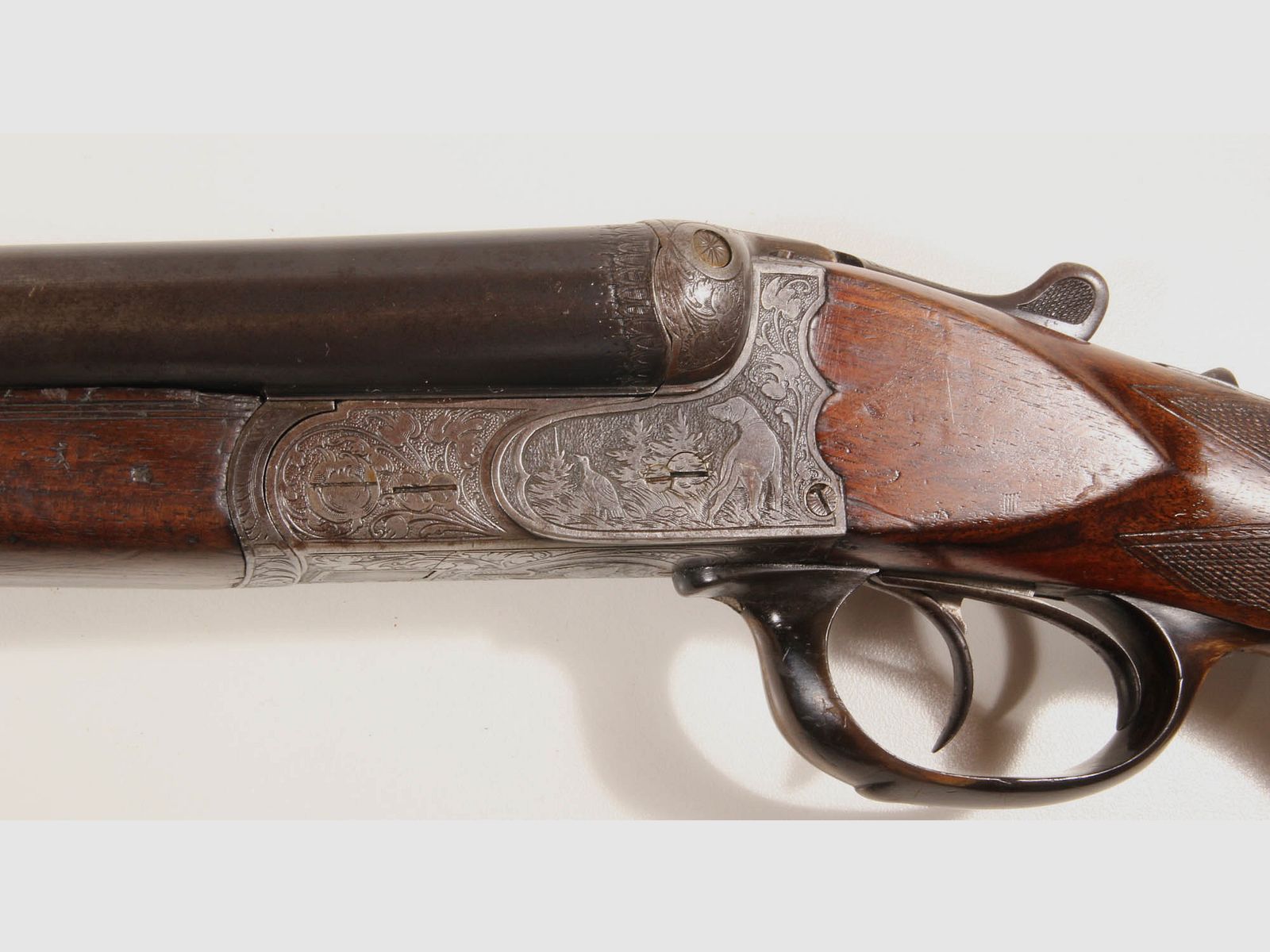 Double-barreled shotgun ca. 1930 Article 12914, image 3 of 6