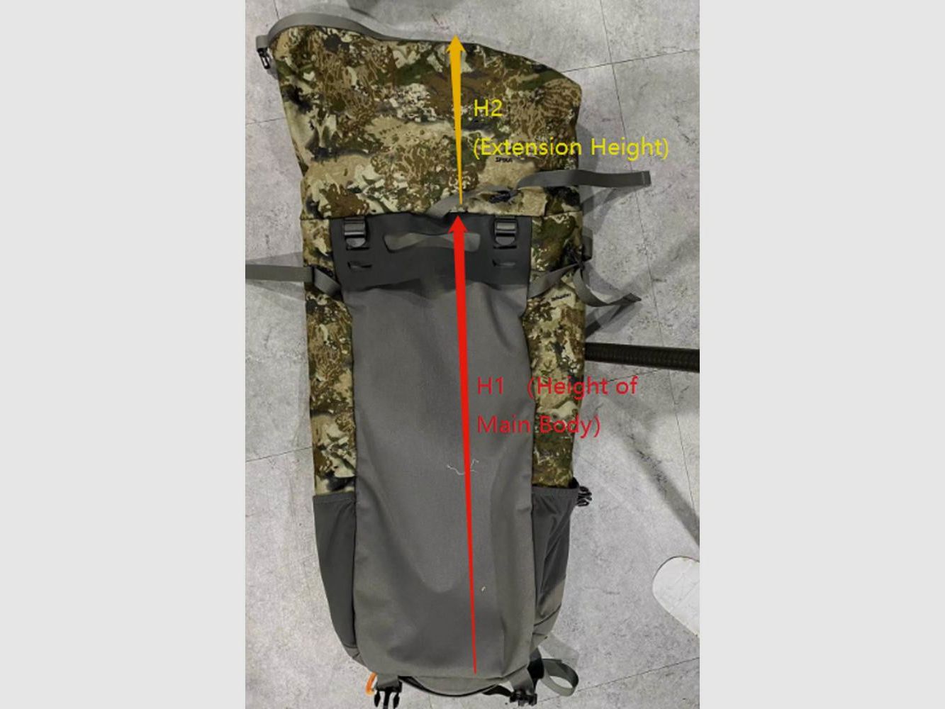 Sac à Dos Spika Drover Hauler - 40L - Résistant et Ergonomique - Pour Chasse et Outdoor, image 2 sur 5