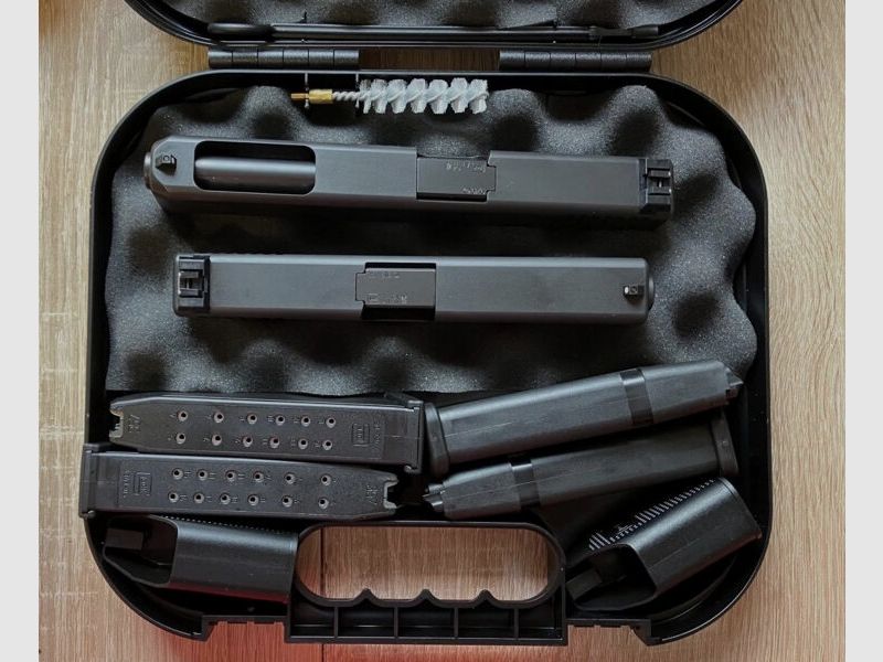 Glock 17 / 19 Gen4 / Gen5 / Gen6 Wechselsystem für 17 22 31 34 35 und 19 23 32 MOS - 9x19 .40S&W .22lr