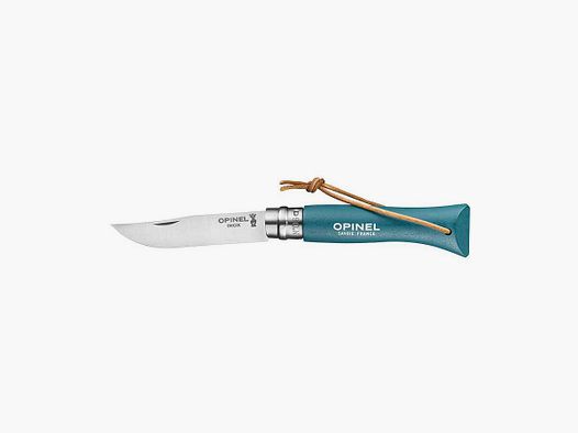 Folding Knife Baroudeur N°06 Inox Turquoise Opinel