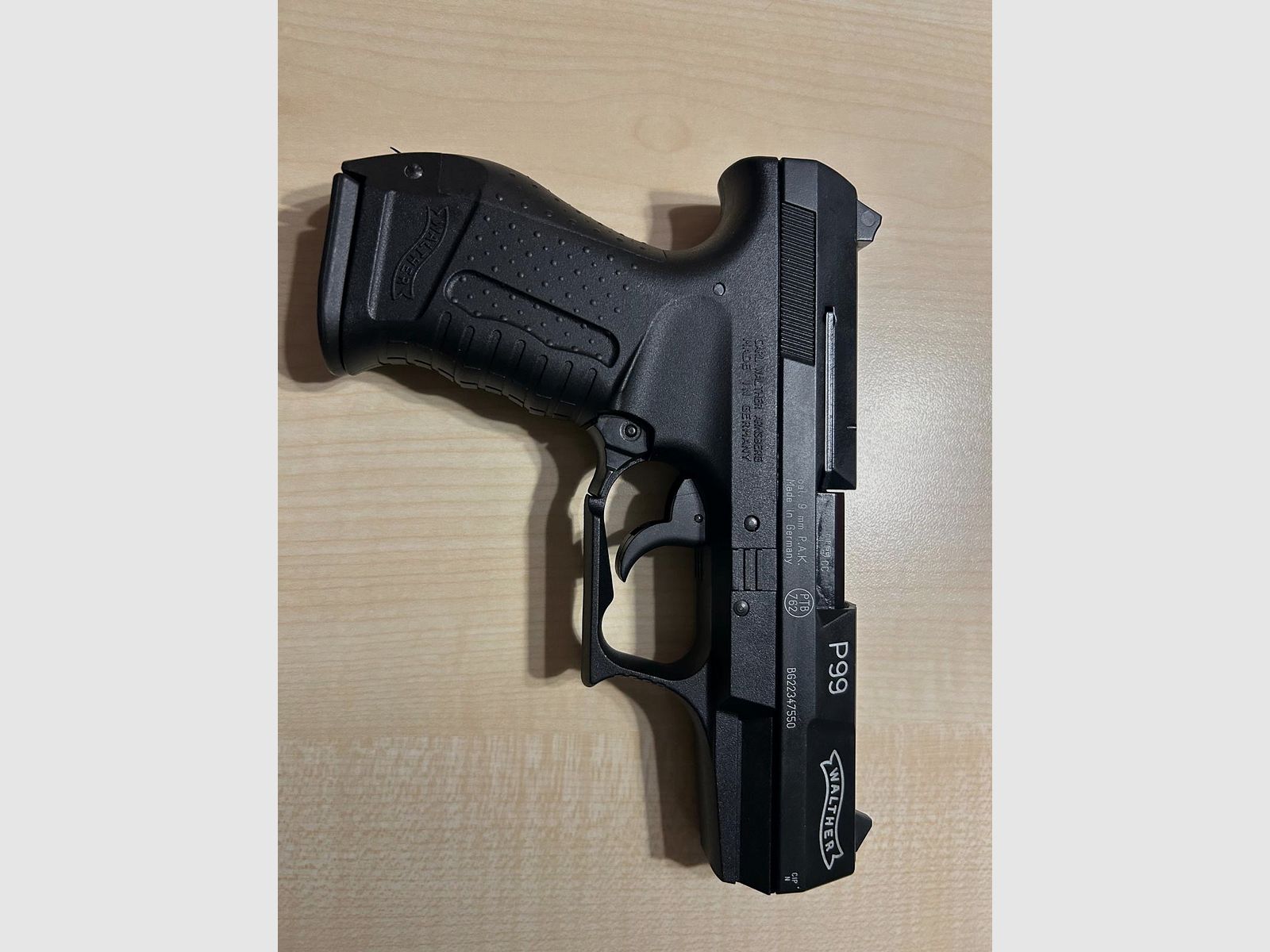 Pistola a salve Walther 99 Automatica 9mm PaK
