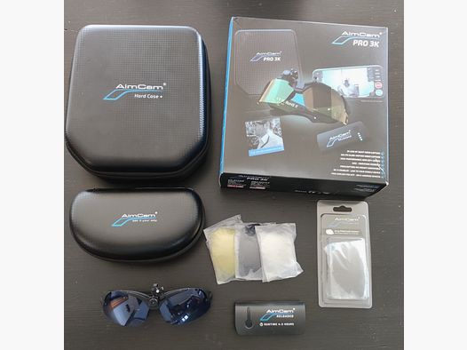 AimCam Pro 3K Fully Loaded Kit (Neuwertiger Zustand!)
