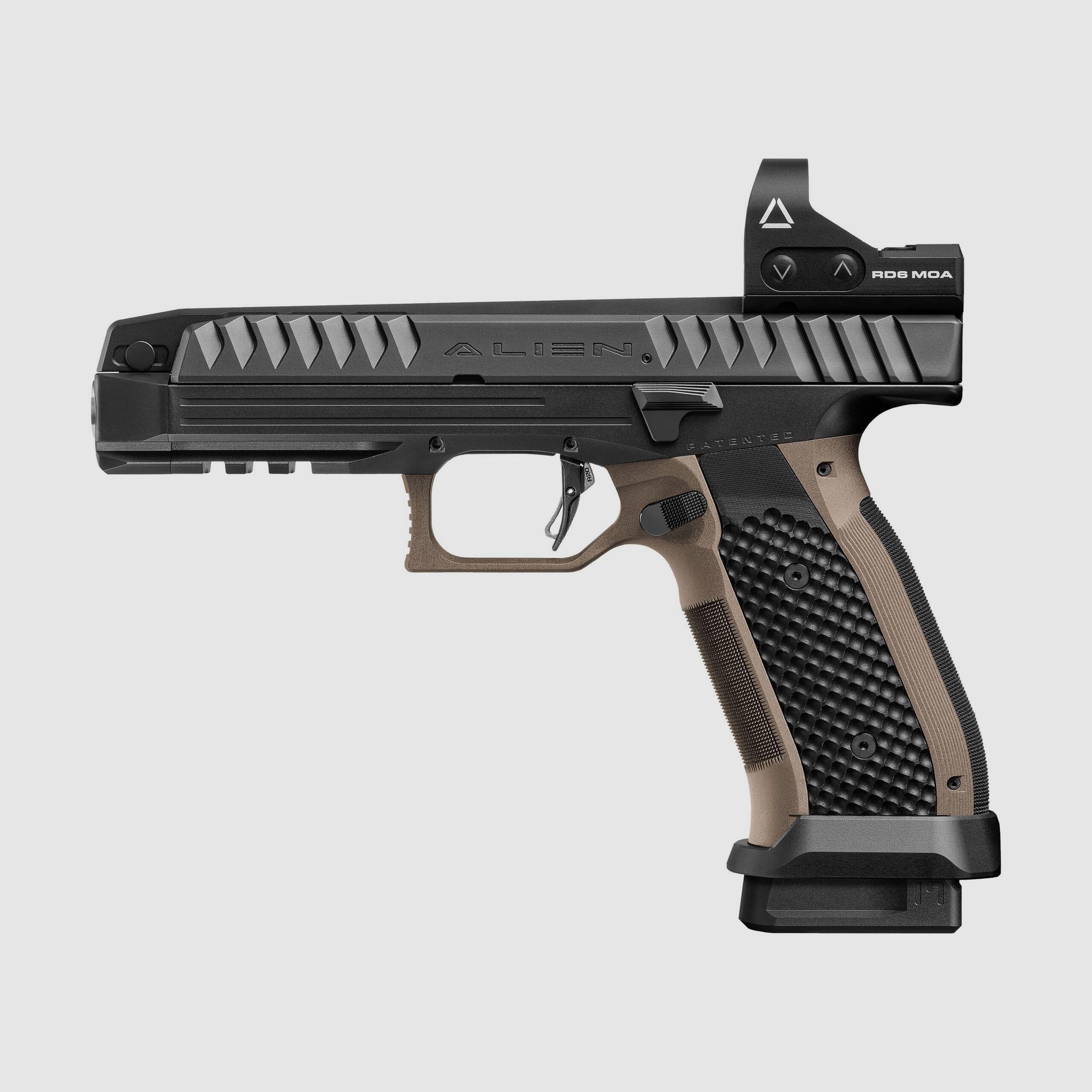 Laugo Arms – Pistole / Alien Optic Kit / 9mm / Black/Green, Bild 2 von 4
