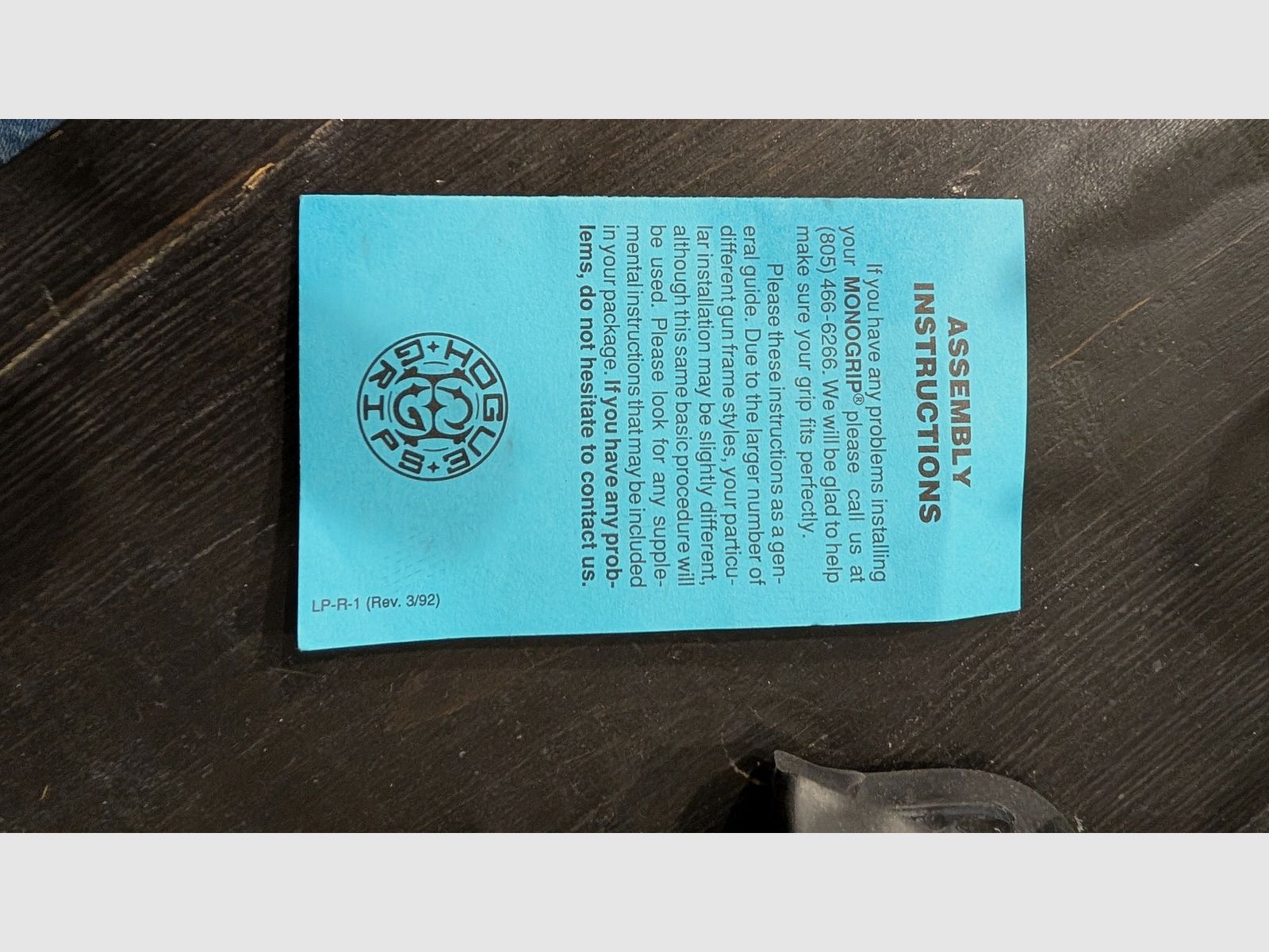 Smith und Wesson Griff Houge N-Rahmen