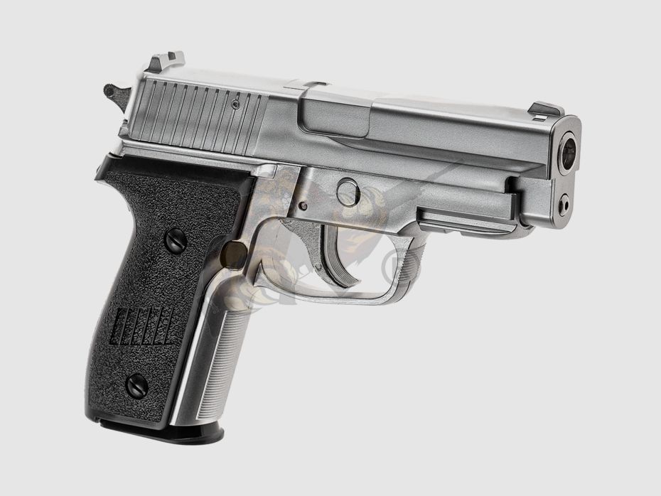 P228 Airsoft Pistole Federdruck in Silber - max. 0,5 Joule