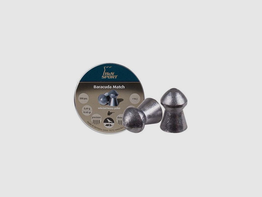 H&N DIABOLO BARACUDA MATCH Kal. 4,50 400 Stk