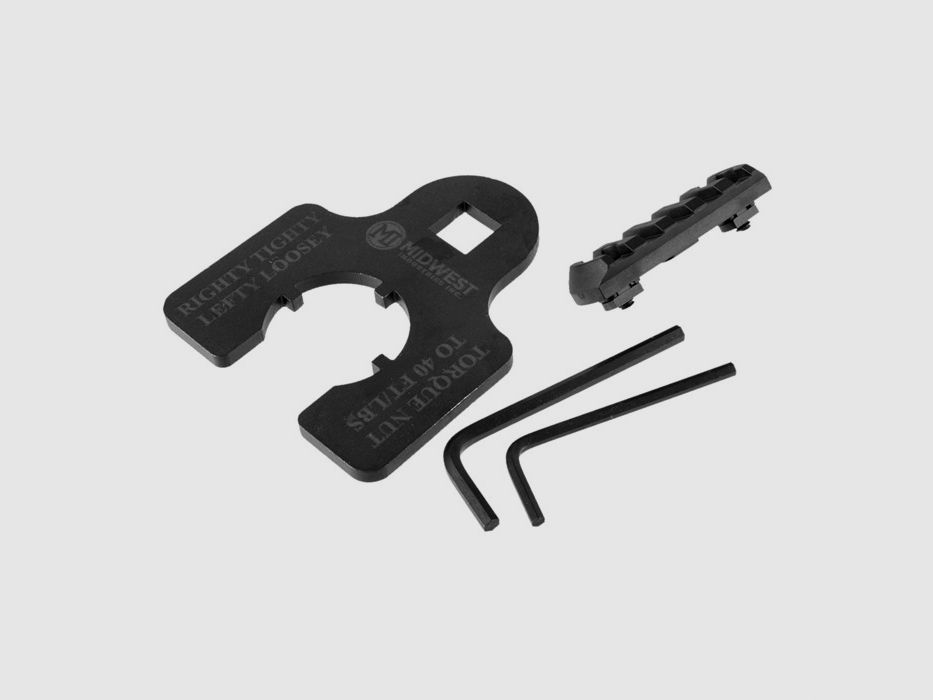 MIDWEST INDUSTRIES SLIM LINE HANDGUARDS 12.625″ M-LOK ALUMINIUM CZARNY, zdjęcie 7 z 7