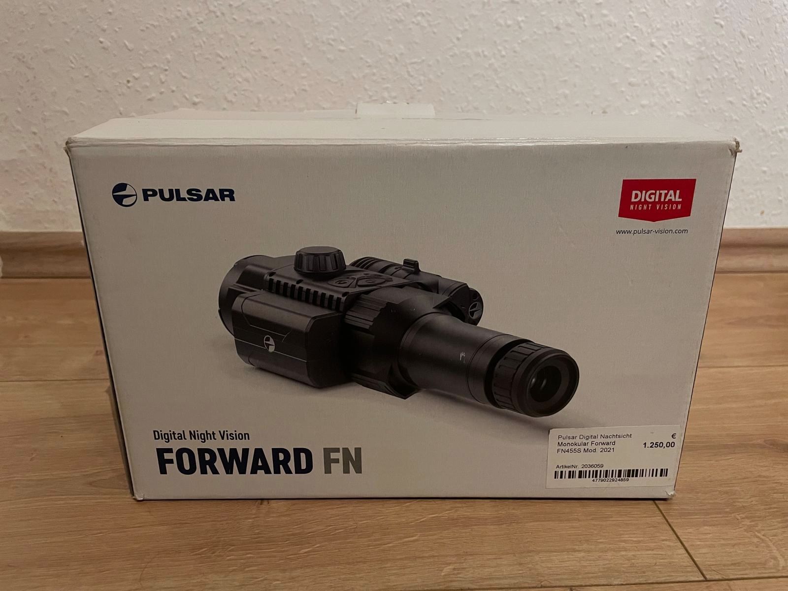 Pulsar FN455S (appareil de visée, pas de Nocpix, pas de Hikmicro, chasse de nuit)