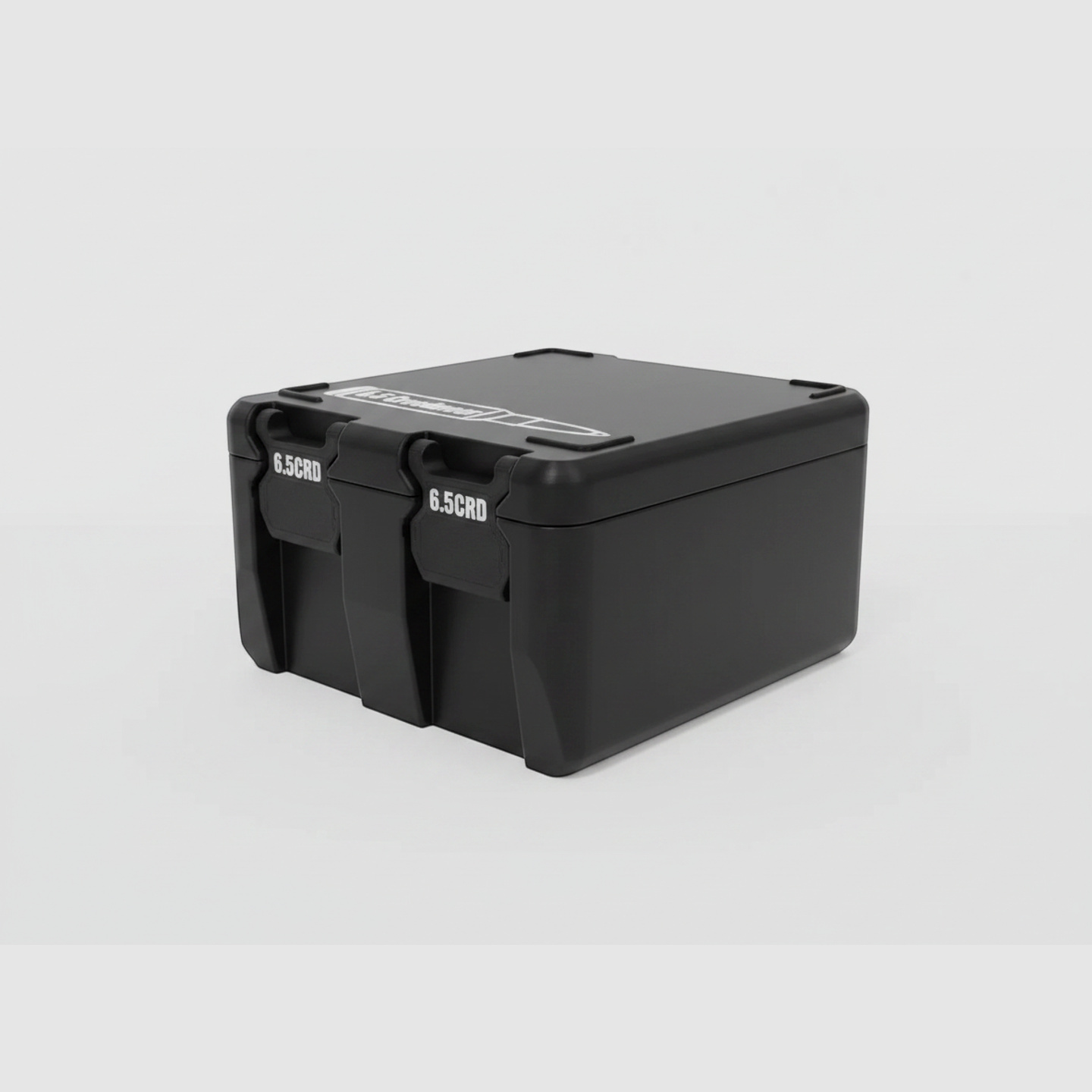 Filamelt ammunition box / 6.5 Creedmoor / 'folding / locking lid' / cartridge box, ammo box