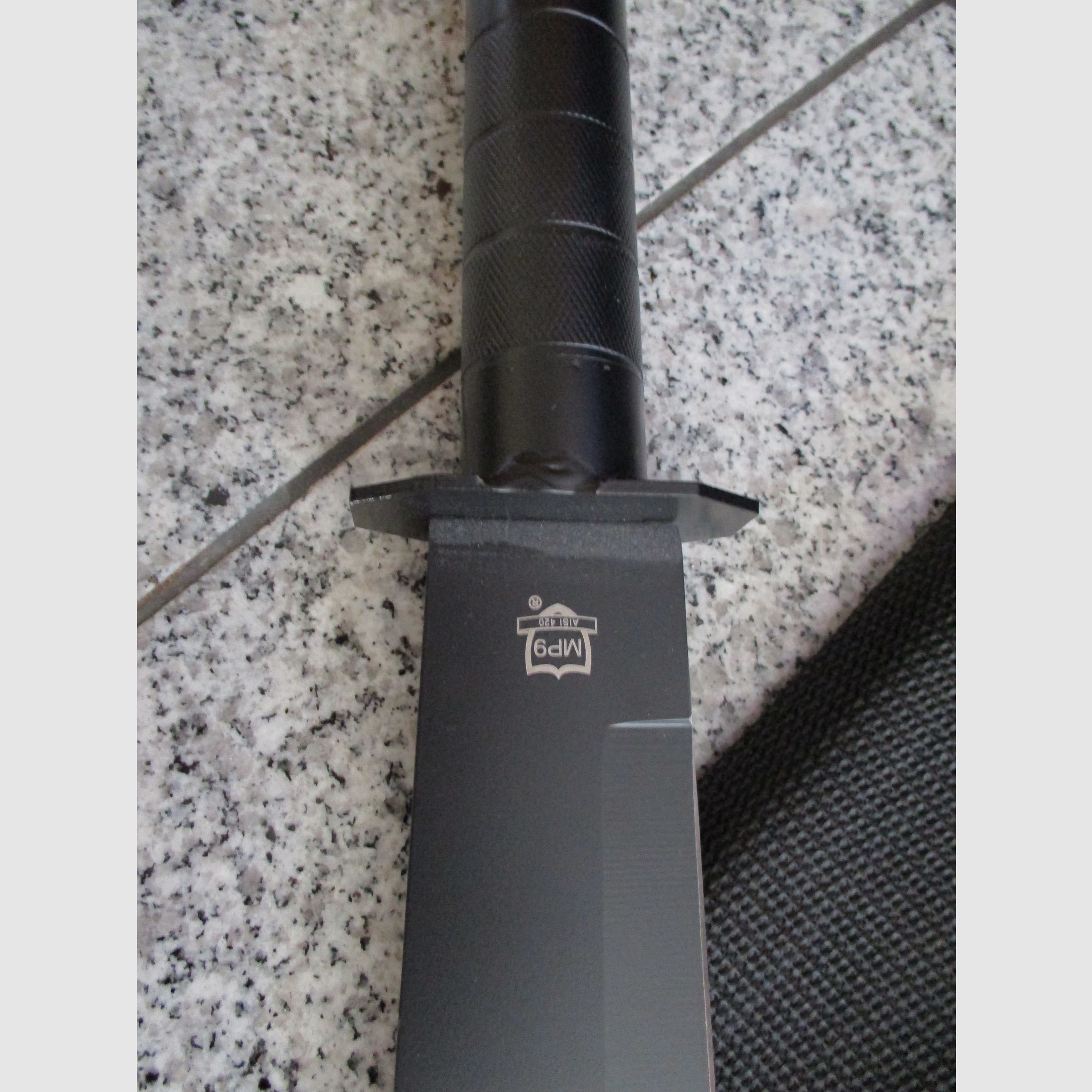 MP 9 Black Panther Machete mit Kompass NEU