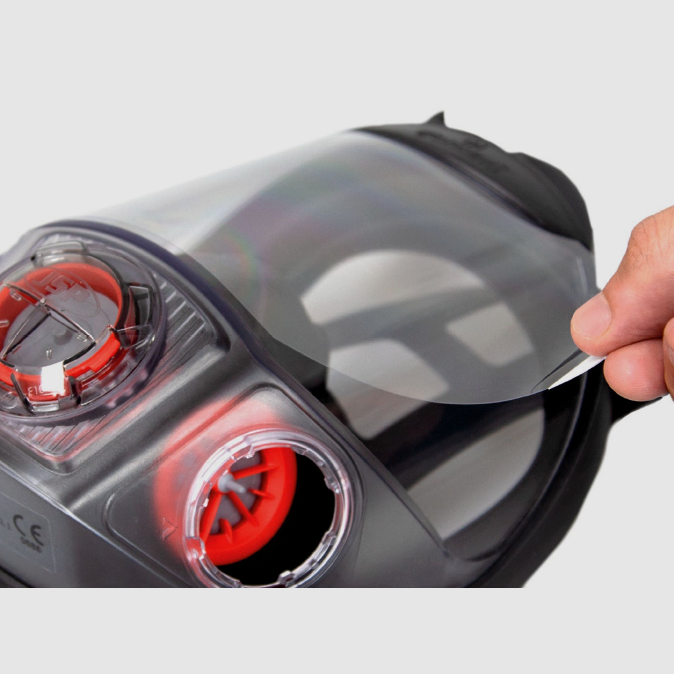 Película de protección JSP para visera de máscara completa Force 10