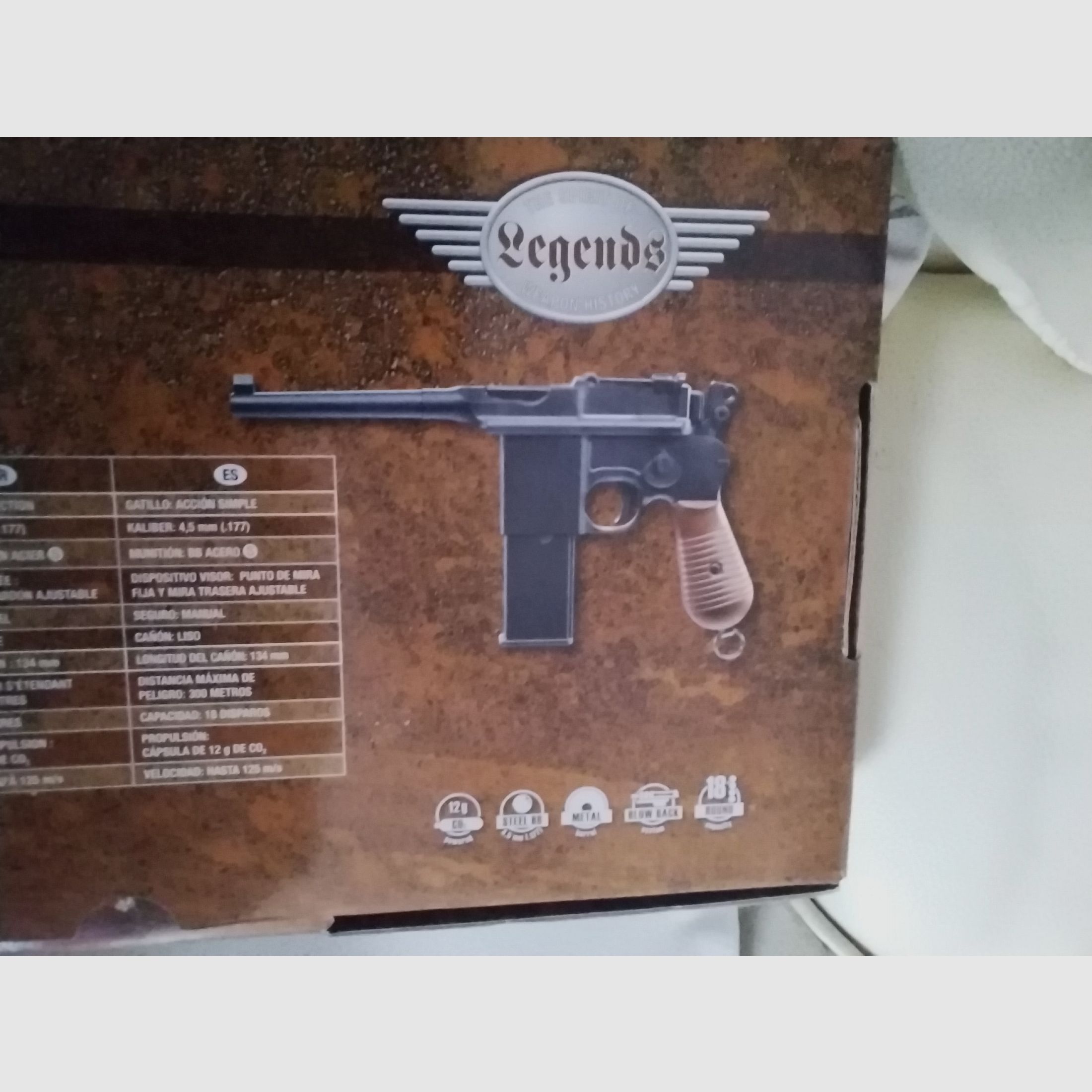 UMAREX Legends PISTOL C96 NEUF