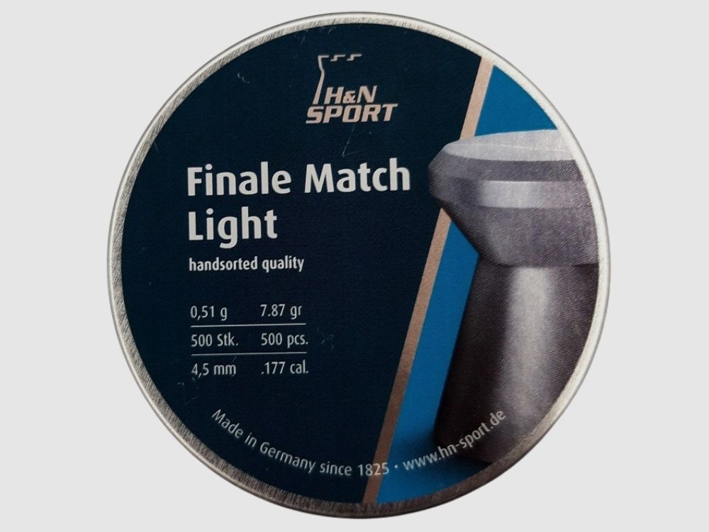 Haendler & Natermann Finale Match Light 4,49/0,51g Diabolo Munition