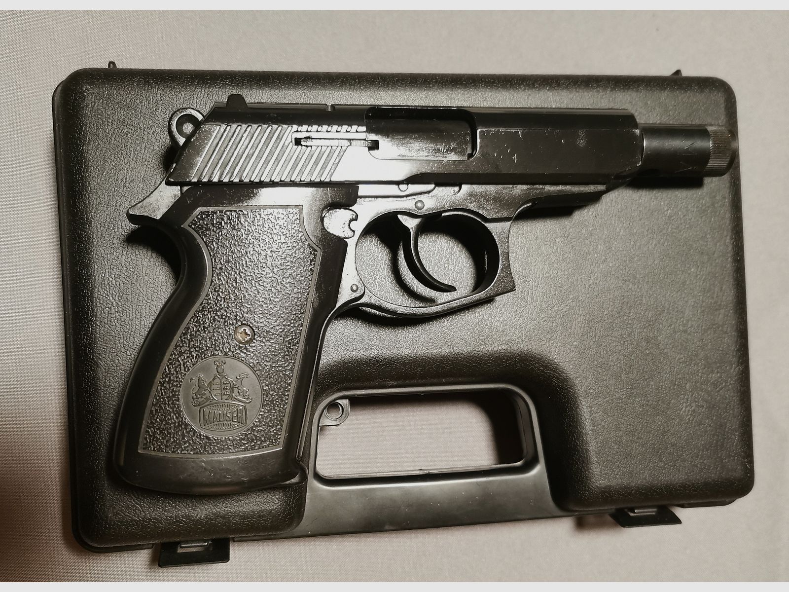 Mauser HSC 90 Schwarz Sammlerwaffen mit PTB Frei ab 18 Jahre