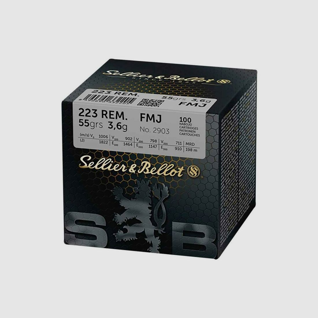 Sellier & Bellot Vlm BT 55grs