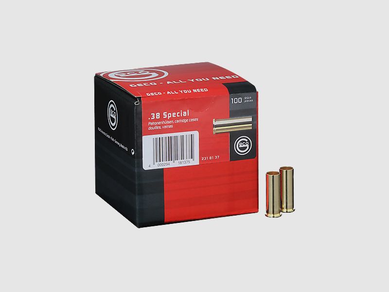 Geco Hülsen .38 Special 1000 Stück #2318138