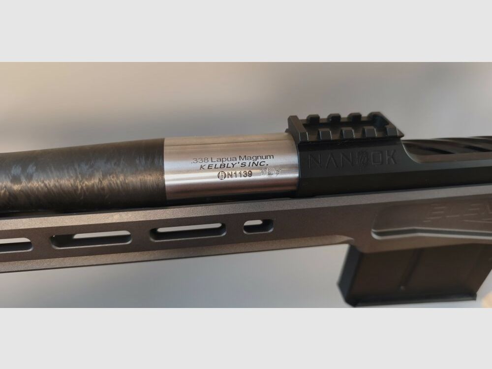 Kelbly's Nanook .338LapMag PRS with 3G XLR Element 4.0 Magnesium Chassis Car .338LapuaMag 26"