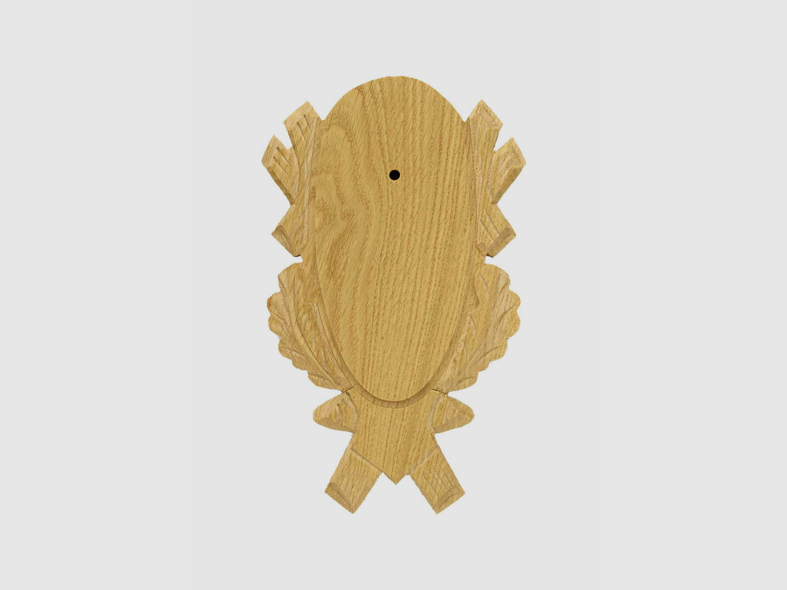 Rehbock board oak 4 carved - 18x9 cm light